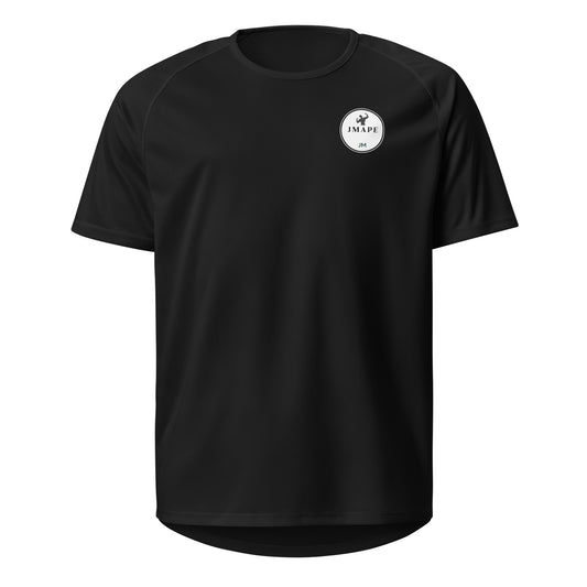 Branded Gym T-Shirt with Front Printed Logo - Branded Gym T shirts - JMape