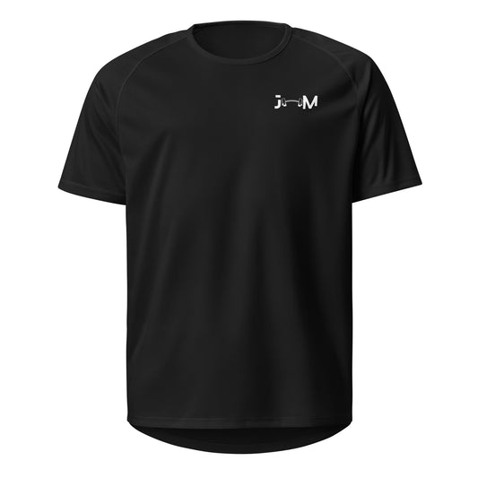 Branded Gym T-Shirt with Front Printed Logo - Gym Apparel - JMape