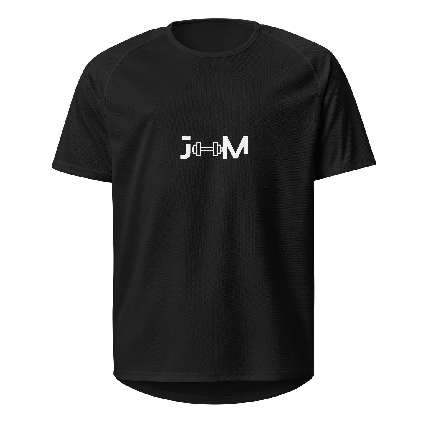 Branded Gym T-Shirt with Front Printed Logo - Gym Apparel - JMape